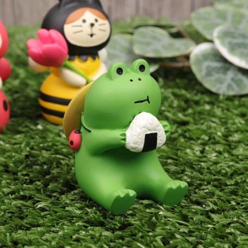 concombre 주먹밥 개구리