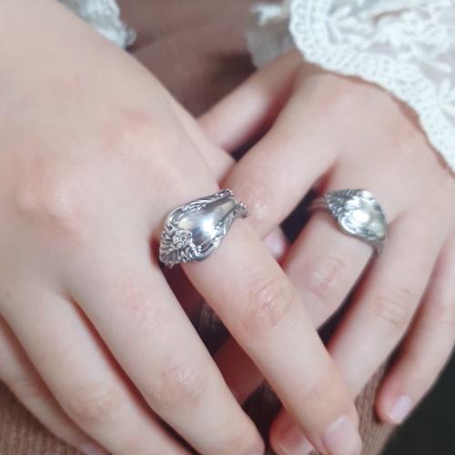 1952 ONEIDA COMMUNITY melburne sterling spoon ring (16호)