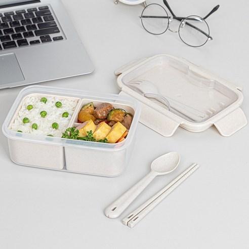 이지앤프리 밀프랩 도시락통 1호 직장인 런치박스 915ml 1p, 단품