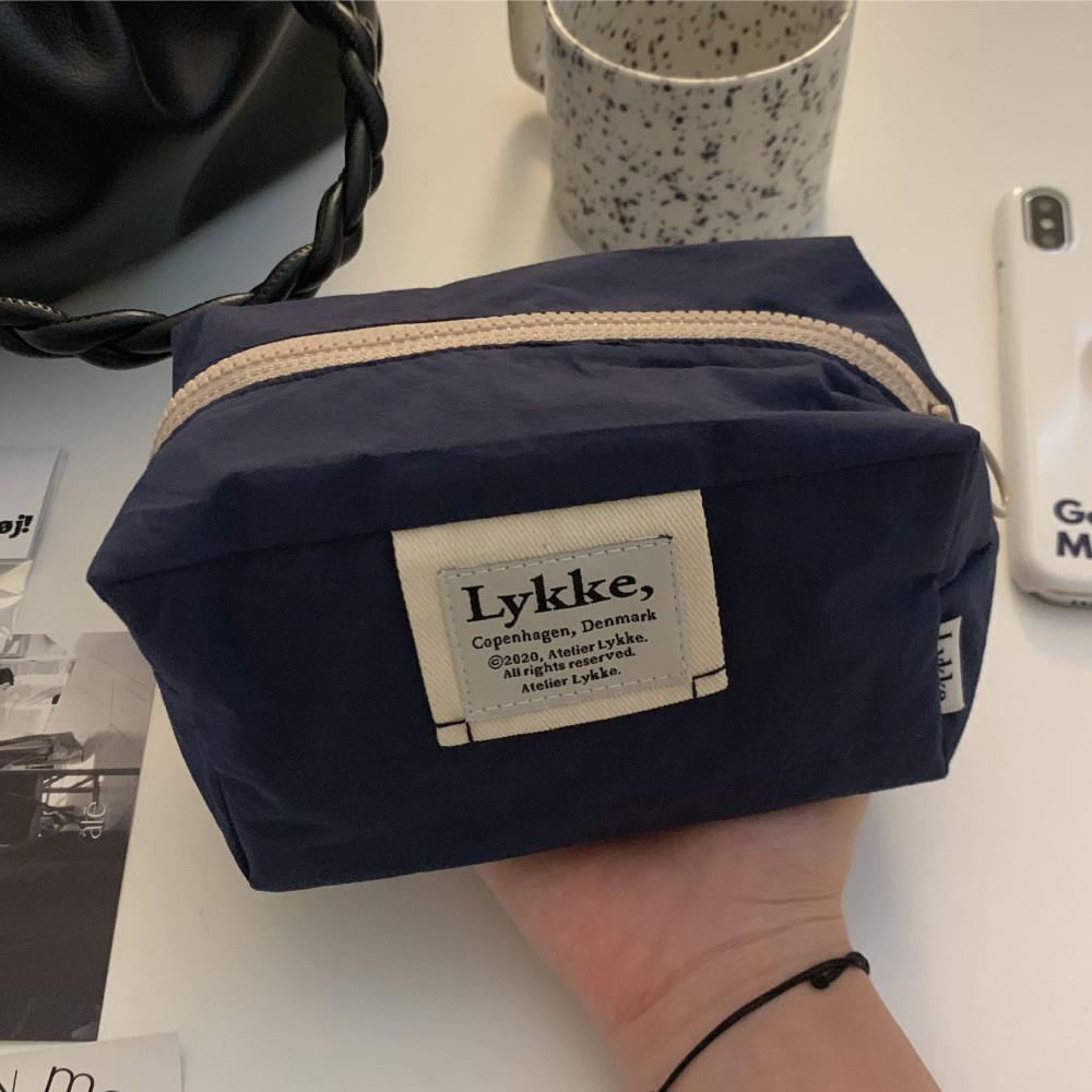 [7/18출고]Lykke bread pouch_vintage navy