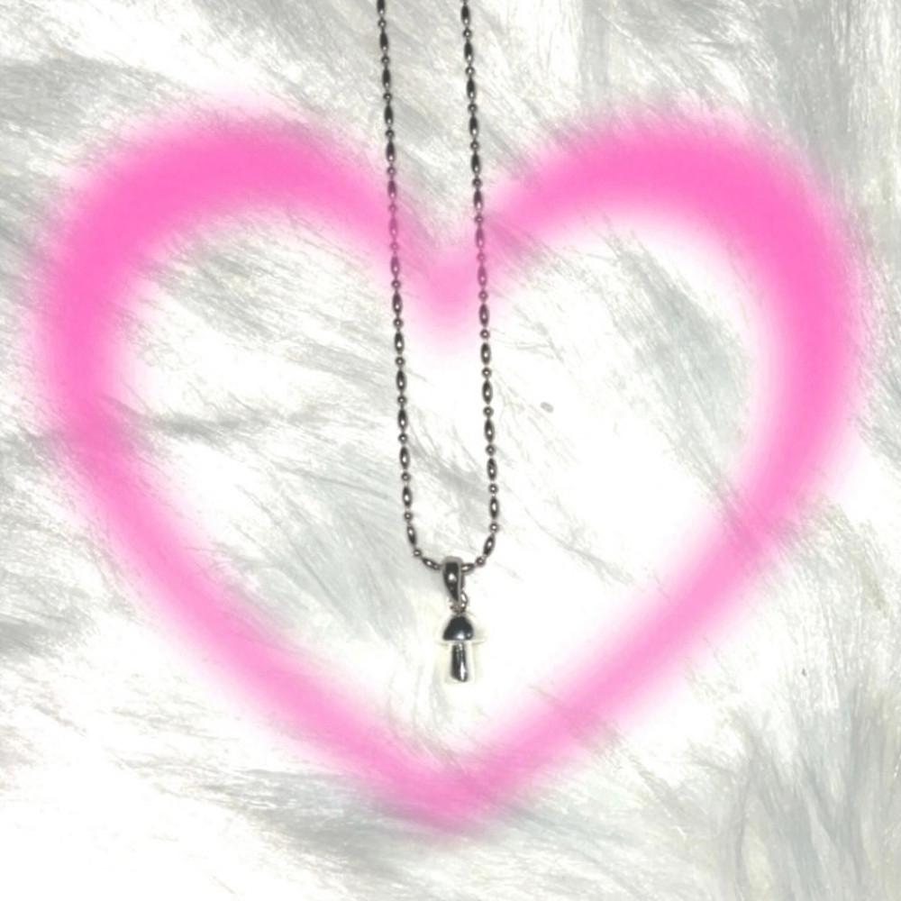 [써지컬 팬던트 목걸이] 버섯 머쉬룸 목걸이  _마을엔