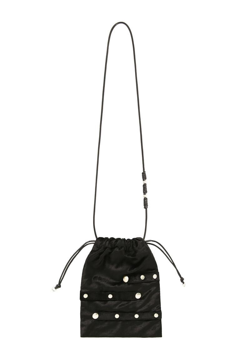 [BOBAE] SNAP BUTTON MINI BAG_BLACK