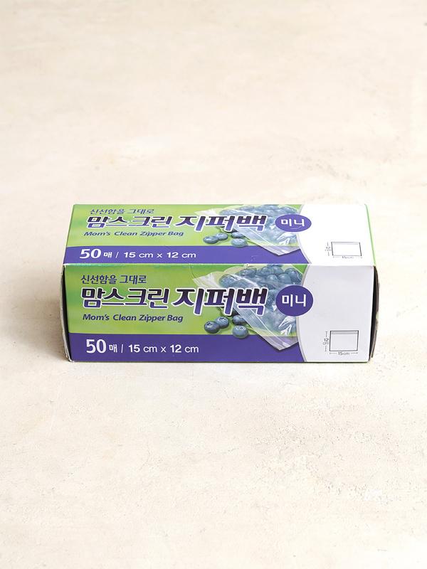맘스크린 지퍼백 미니 50매