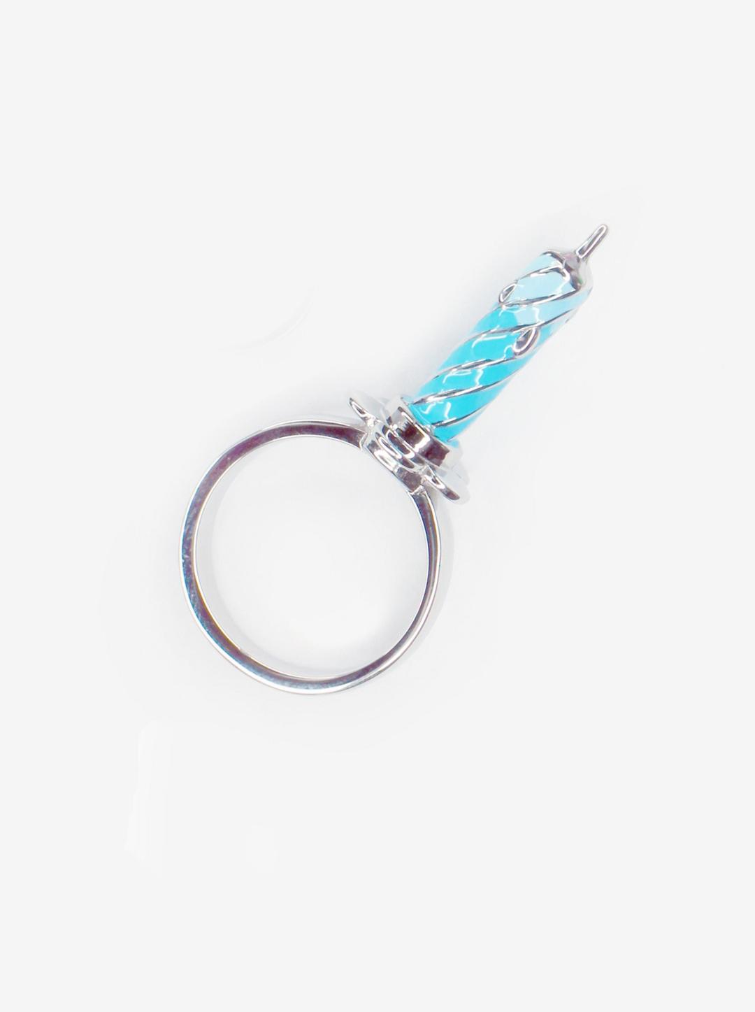 Birthday ring blue - US 7