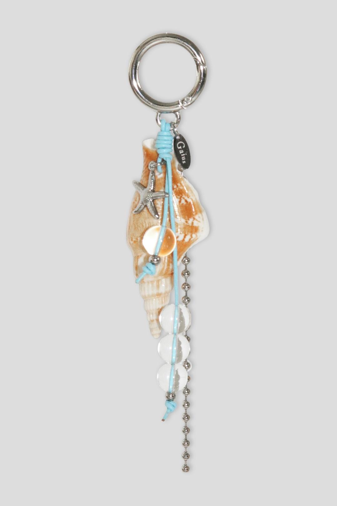 소라와 포말 keyring (sky blue)