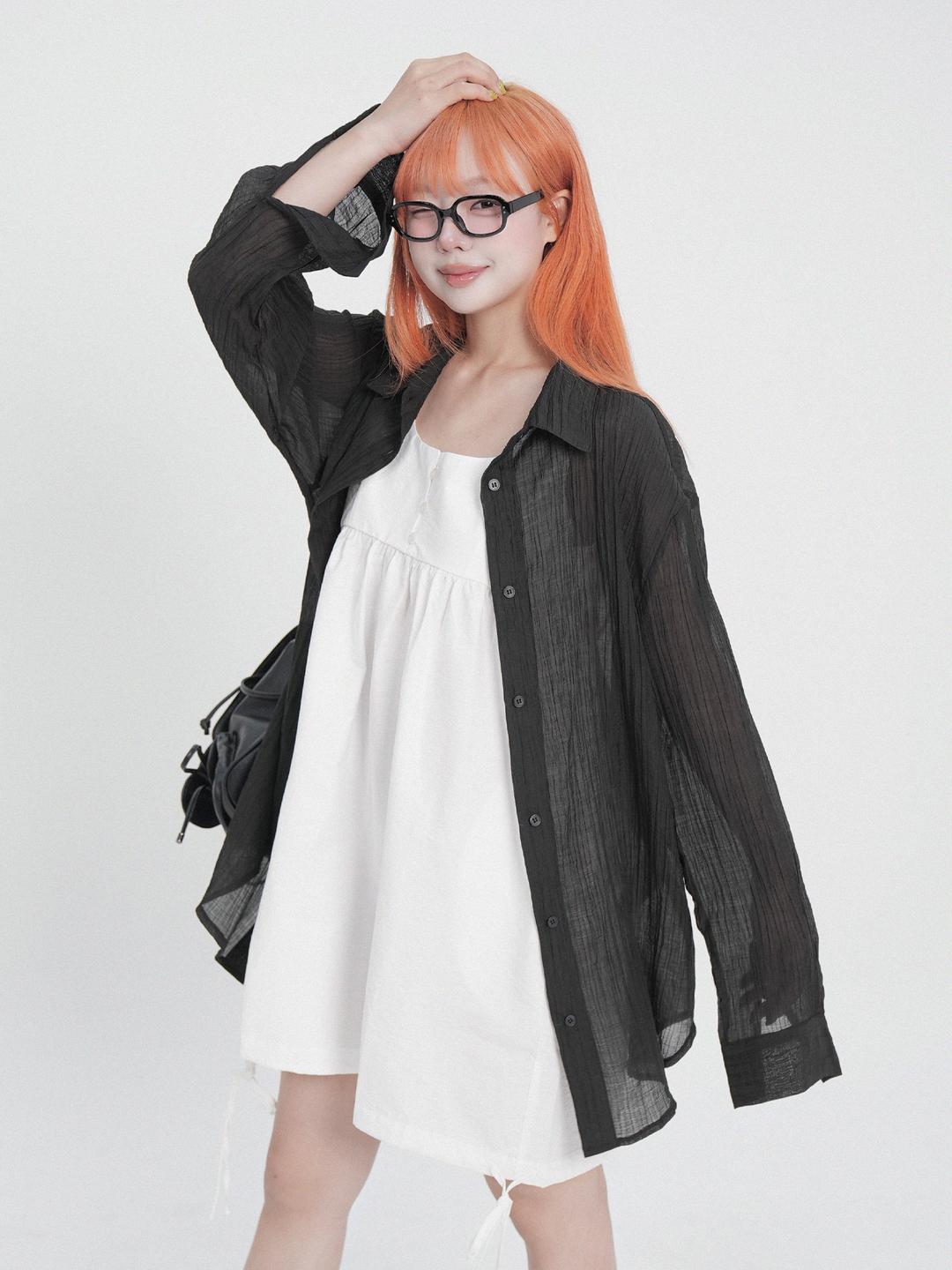 SUMMER SHIRT (BLACK)