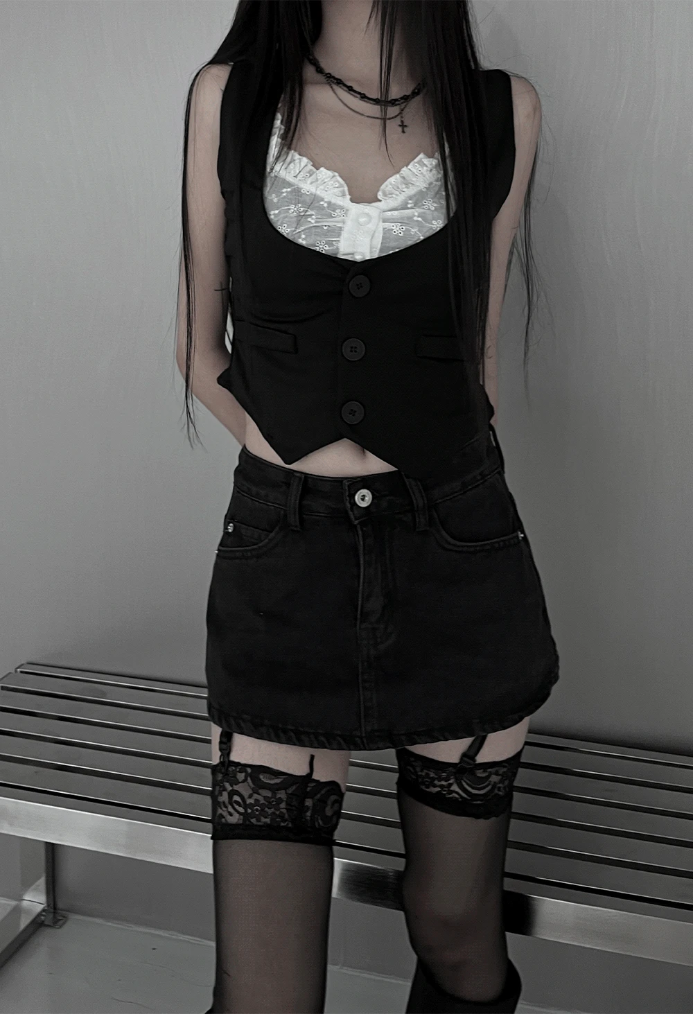 cupid layered vest