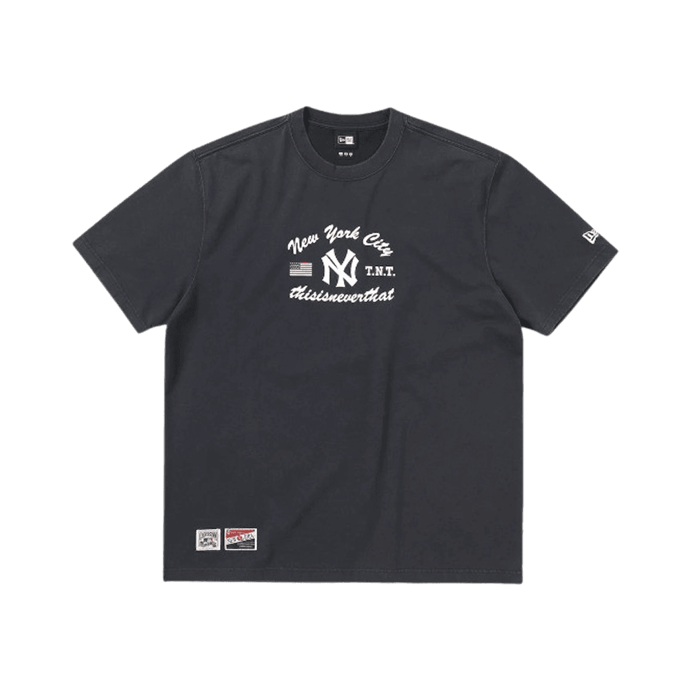 디스이즈네버댓 x 뉴에라 x MLB 뉴욕 양키스 티셔츠 네이비
