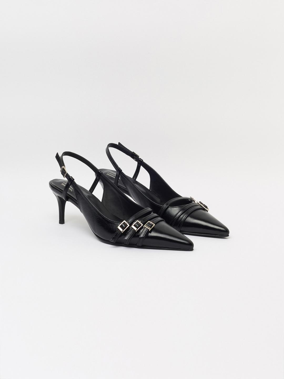 009 Elliot Straps Slingback (Black)