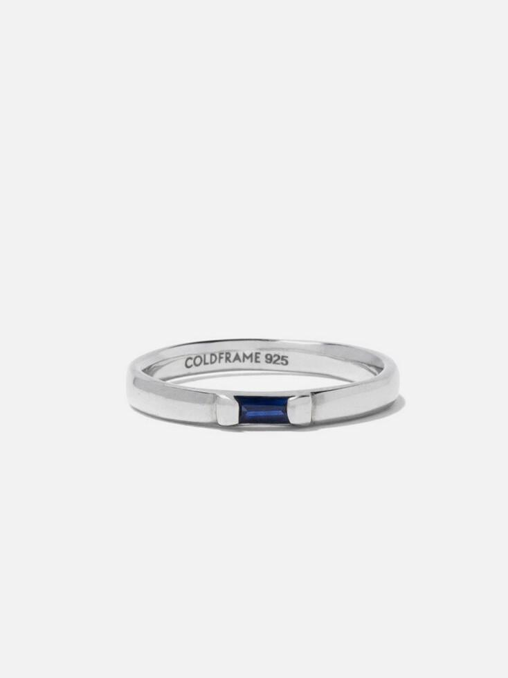 SAPPHIRE RING FOR LITTLE FINGER