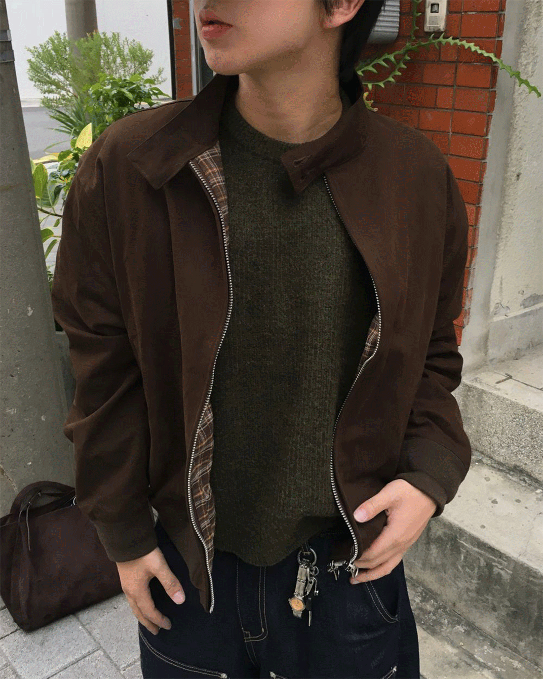 토베 헤링턴 체크 자켓 2C