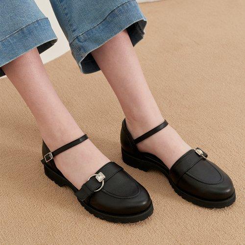 Bluff Maryjane Loafer_Black