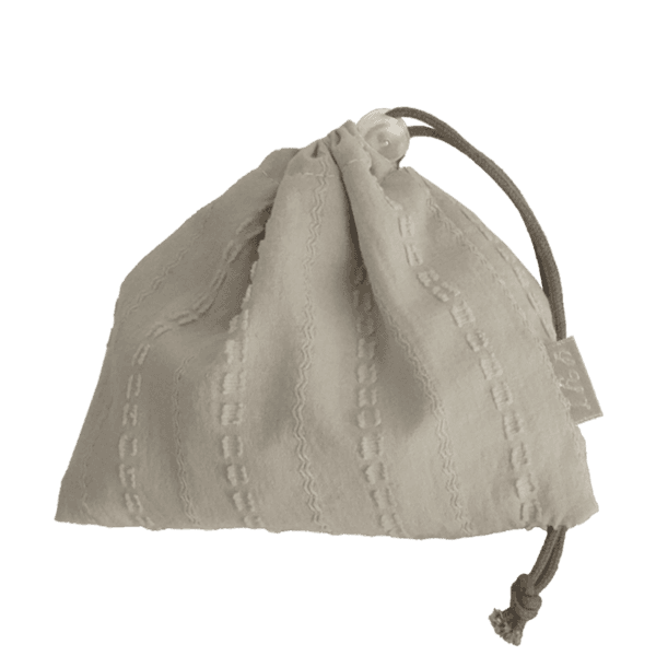 Drawstring Pouch - Gray