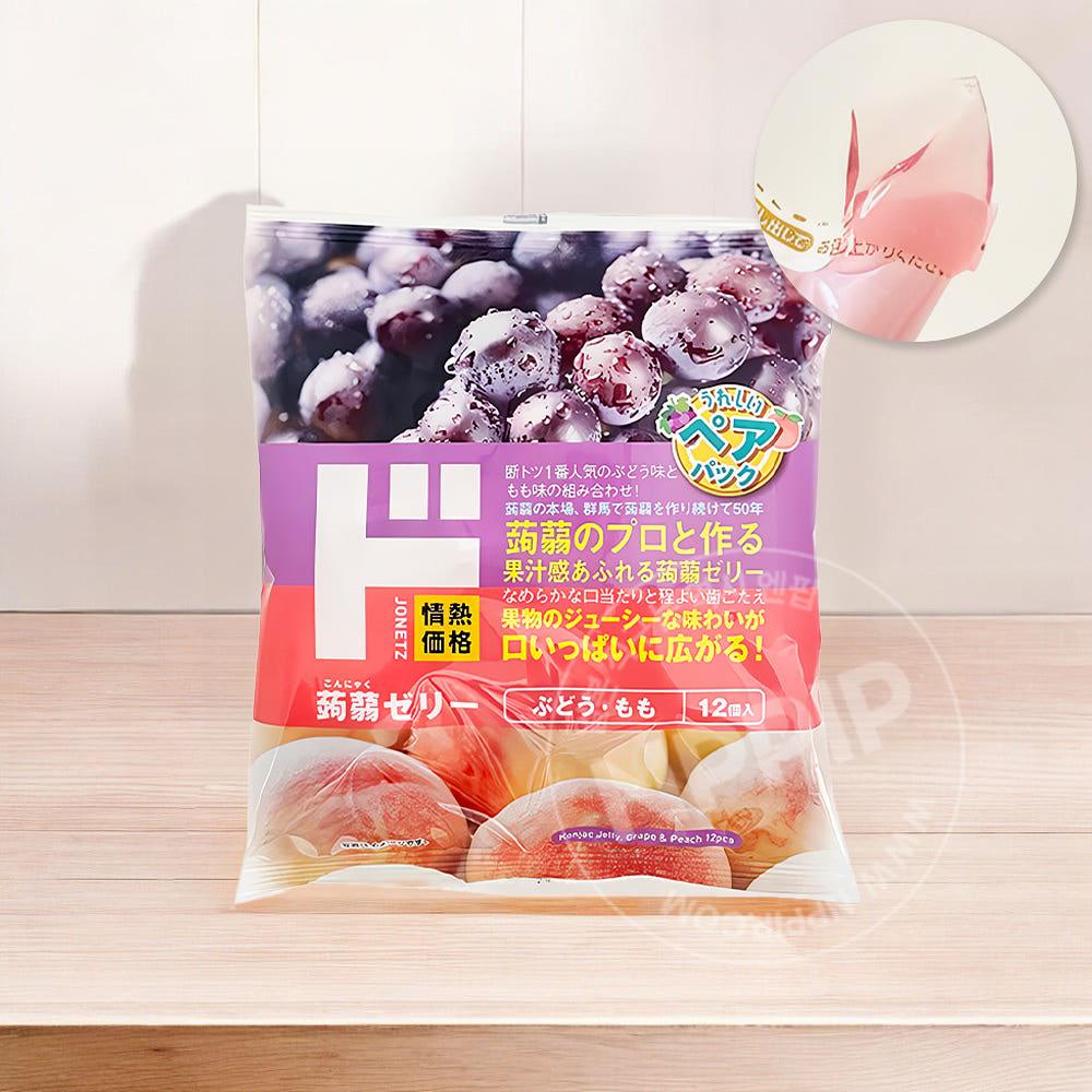 돈키호테 곤약젤리 포도+복숭아 12개입