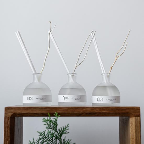 순백수 히노끼 디퓨저 150ml 3종 택1(리프/우드/로즈)