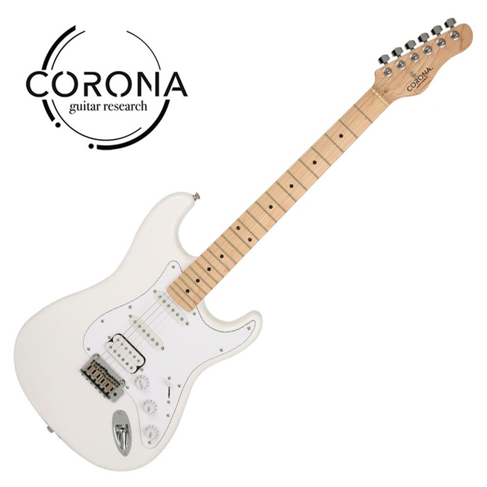 [Corona] Traditional Standard ST Olympic White (Maple) 입문용 일렉기타