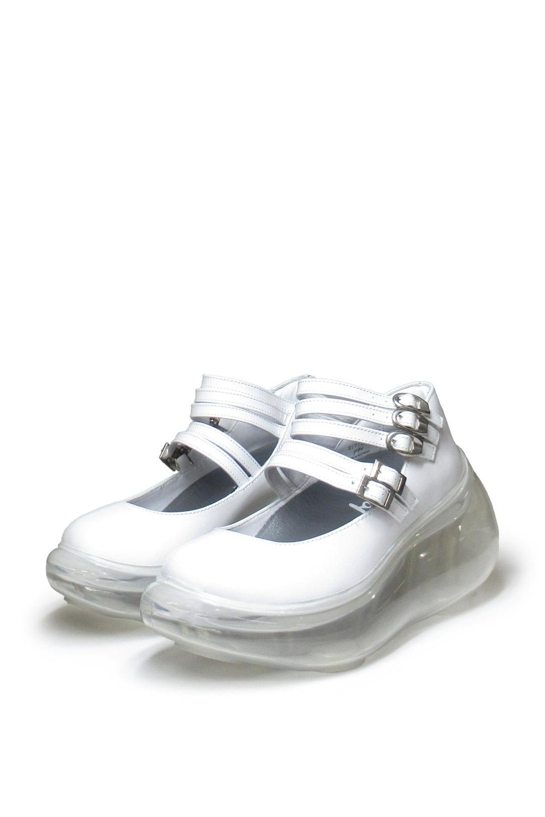 Mary Jane / White - White / 36（22.0cm）