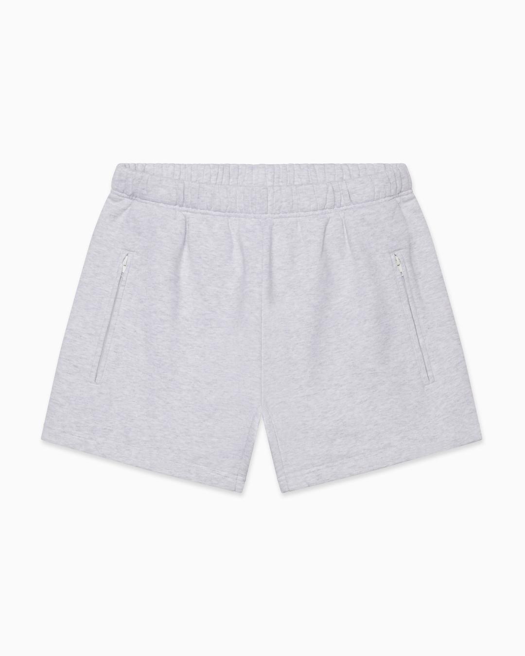 Fleece Short | Light Heather Grey - L