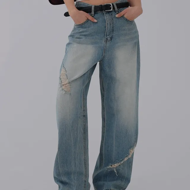 넬루 빈티지 데님 팬츠