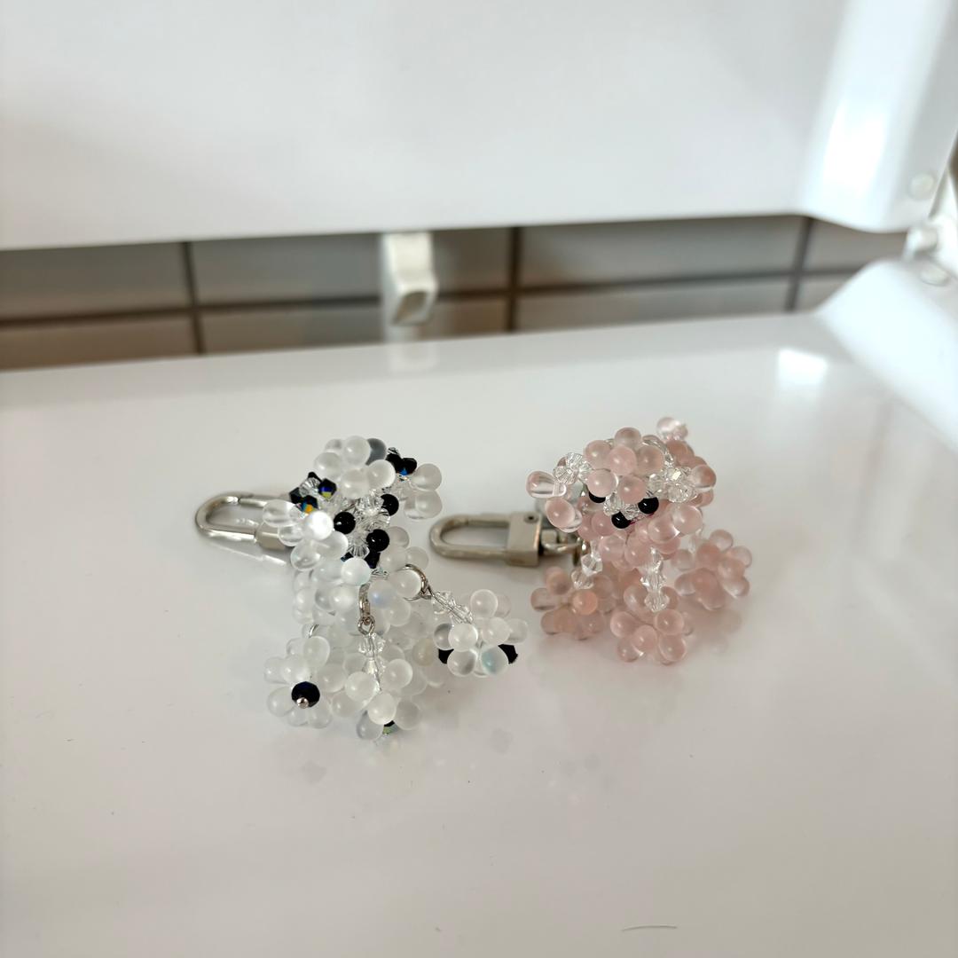 popo poodle keyring (2color)