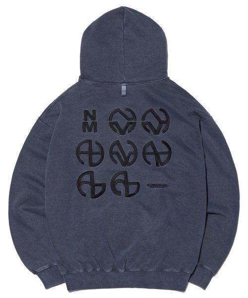 送料関税込 【NO E MOSEN】 09 Eyelet Washed Hoodie 비엑세스 [no E mosen] 09 Eyelet Washed Hoodie (2color