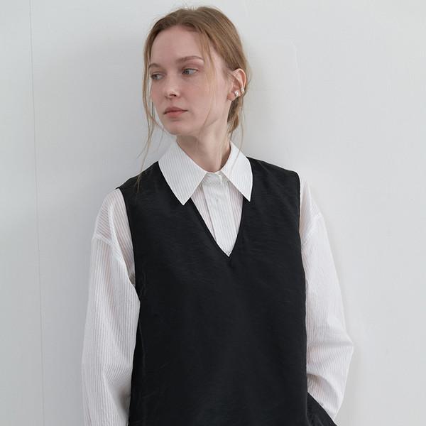 SEE THROUGH VEST (BLACK)