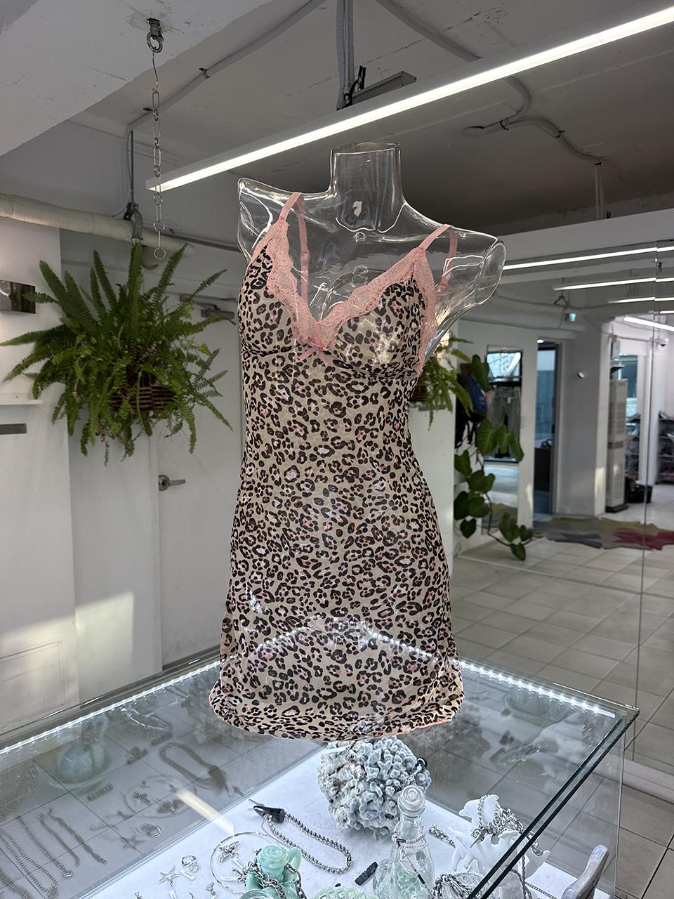 leopard cami onepiece