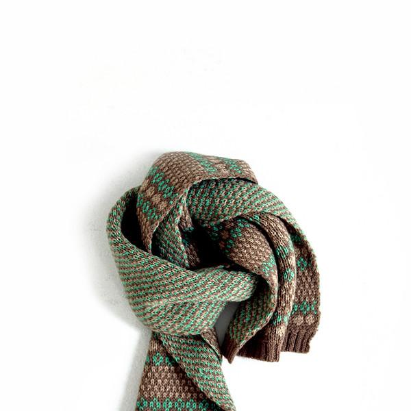 winter muffler - Dear brown