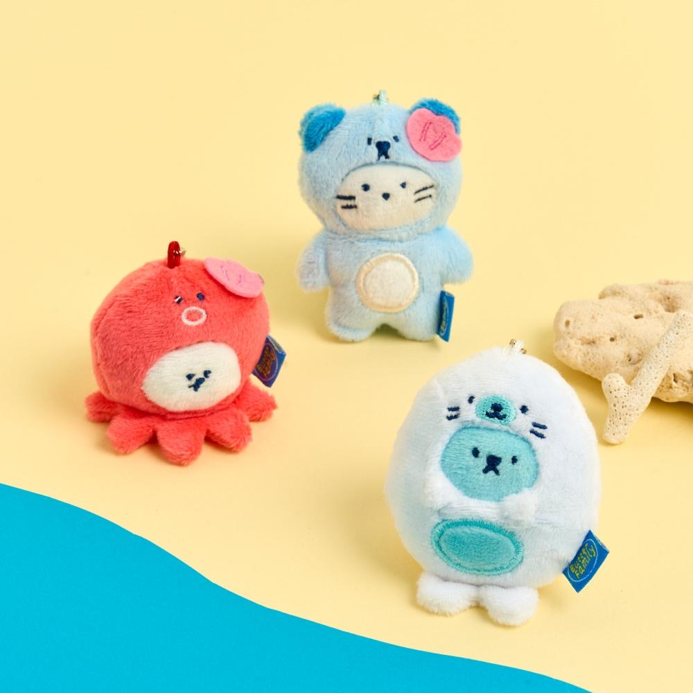 버터패밀리 쿨썸머 미니 키링