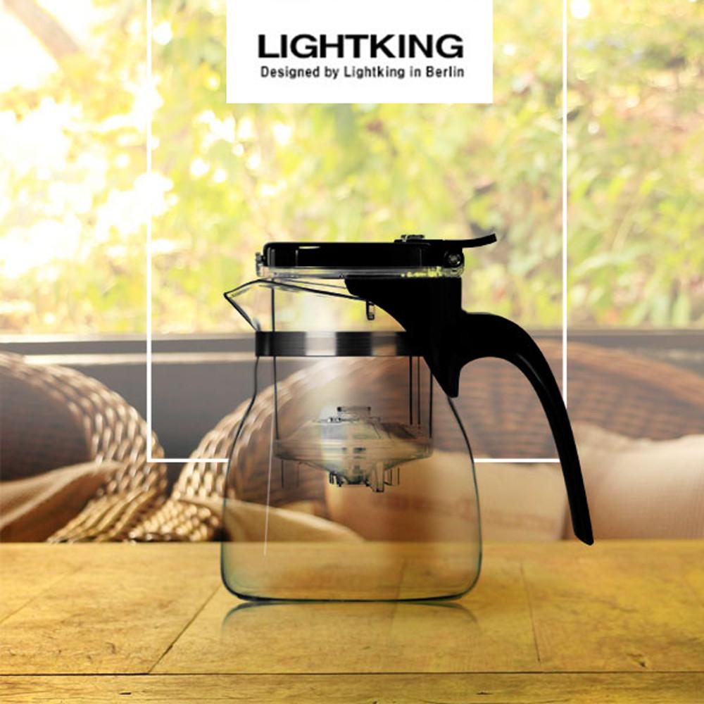 티포트 라이트킹  A-12 600ml 내열 유리 티팟