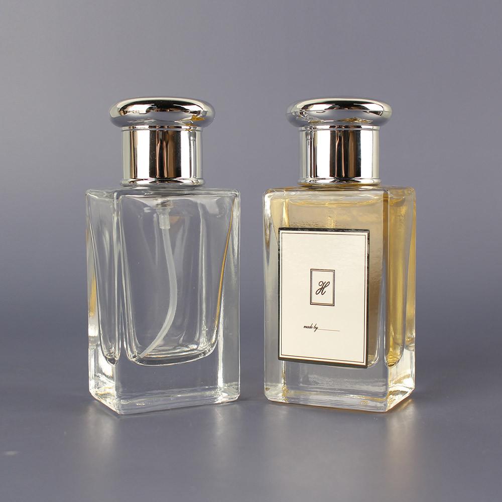 향수공병 유리용기 클림프타입 크라운 사각 30ml 퍼퓸 케이스