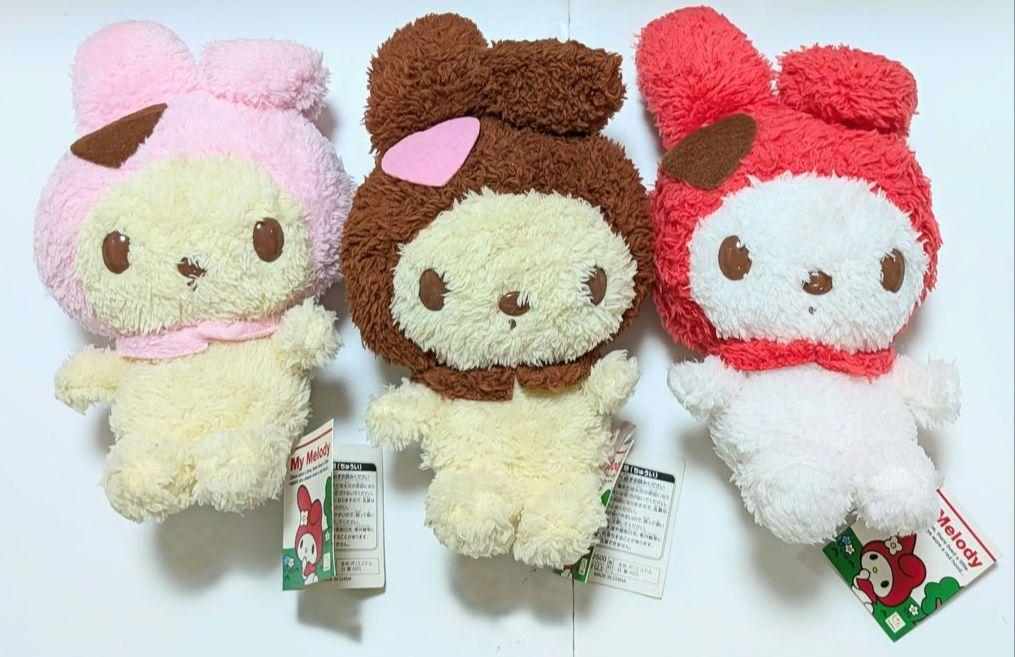 マイメロディ　チョコちょこぬいぐるみ　3点セット