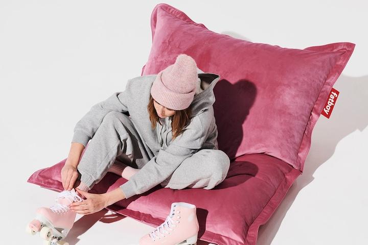 [빠른배송] 슬림벨벳 빈백 Slim Velvet Beanbag 4 colors