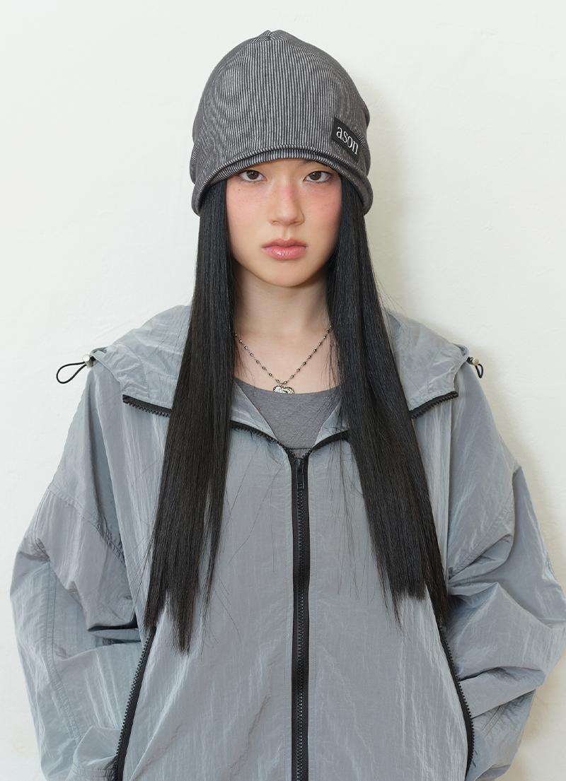 MOON BEANIE / STRIPE
