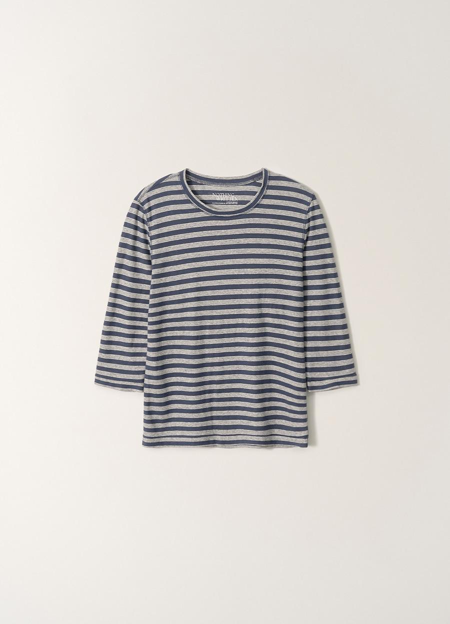 Marine stripe tee (Blue stripe)