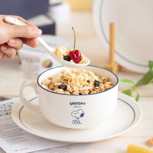[Peanuts] 스누피 코지 시리얼볼 세트