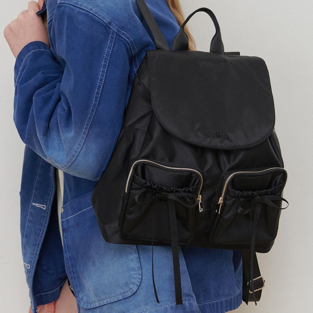 [2차 리오더] FRILCA POCKET BACKPACK_BLACK