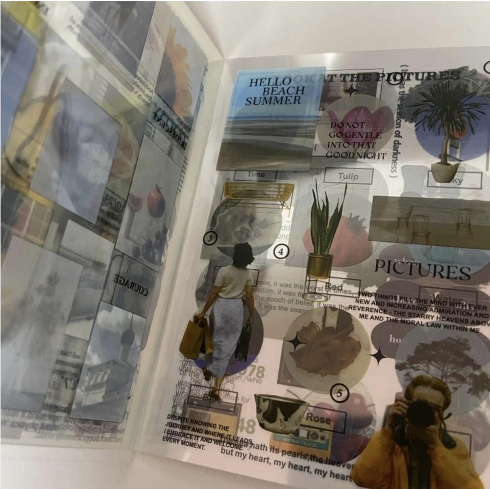 다꾸 스티커북 다이어리 꾸미기 세트 노트북 스크랩 감성 인스타 포토 20장