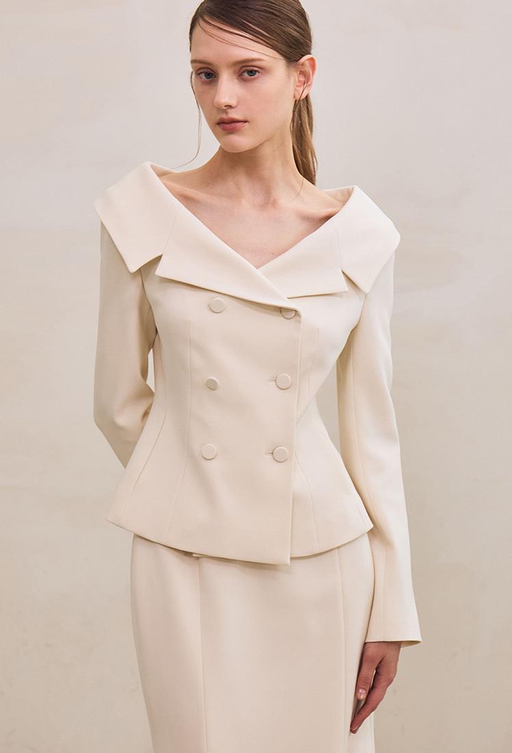 Ellen Jacket (Ivory)