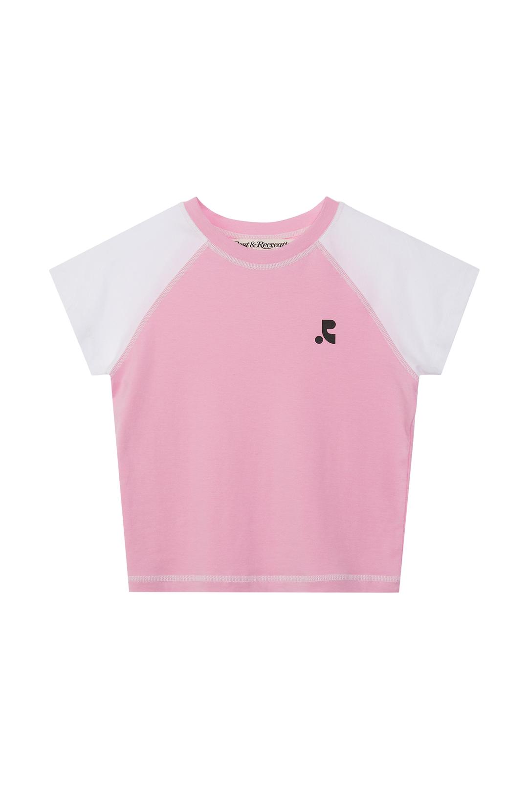 RAGLAN CROP TOP - PINK