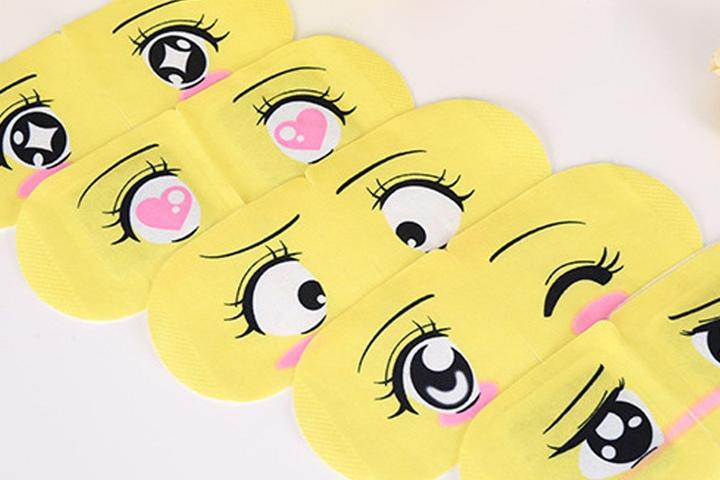 눈 온열안대 찜질 수면 아이마스크 메구리즘 10개