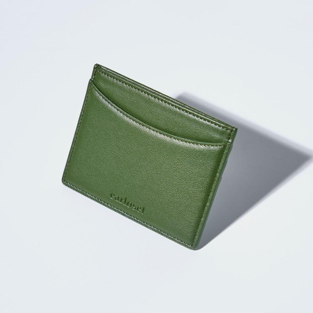 얼로젯 - 선인장가죽 비건카드지갑 Crescent Moon Mini - Cactus Green