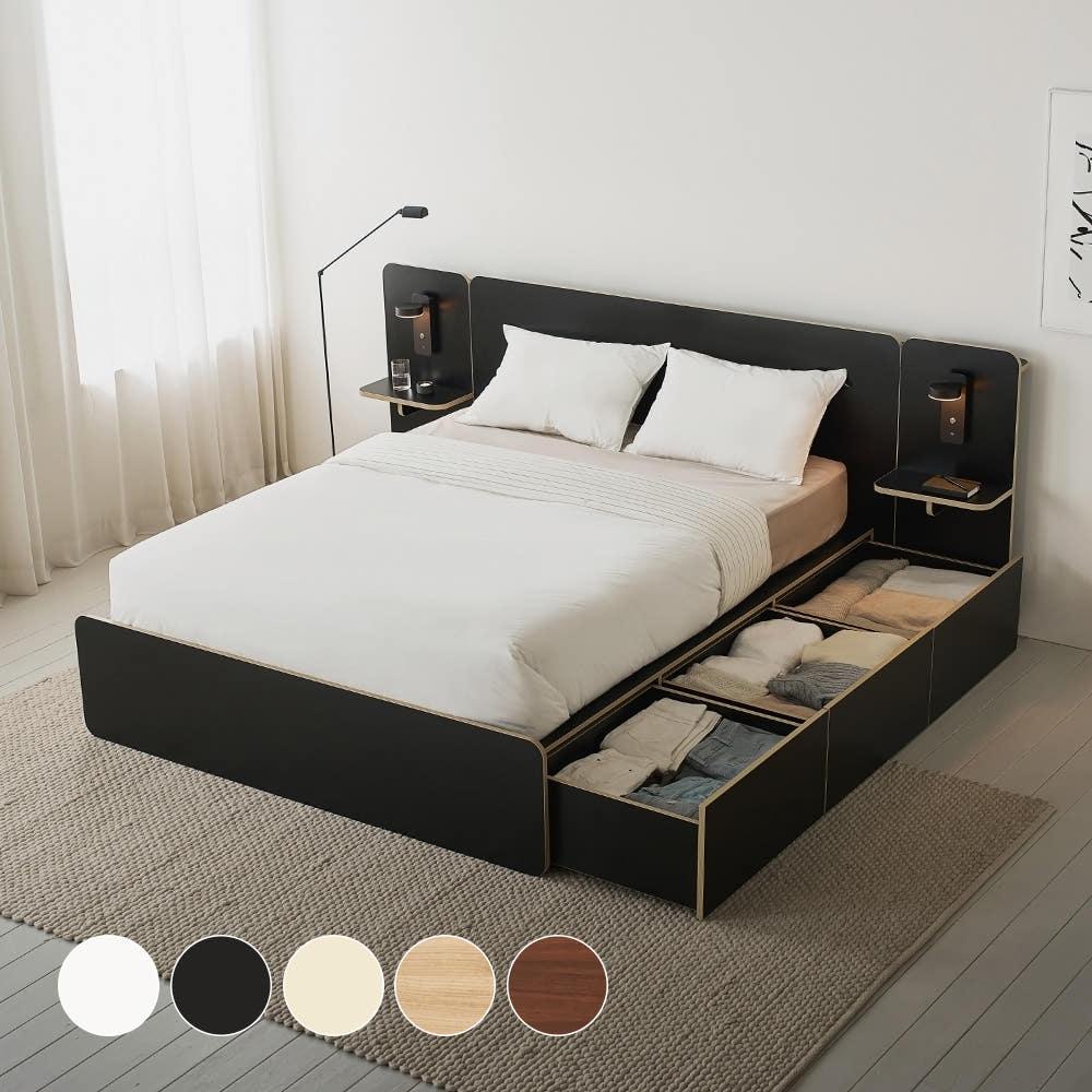 누어 룬드빅 싱글 무헤드 헤드형 슈퍼싱글 수납침대 S/SS