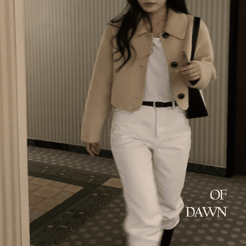 [MADE] alpaca short coat (알파카 숏코트)