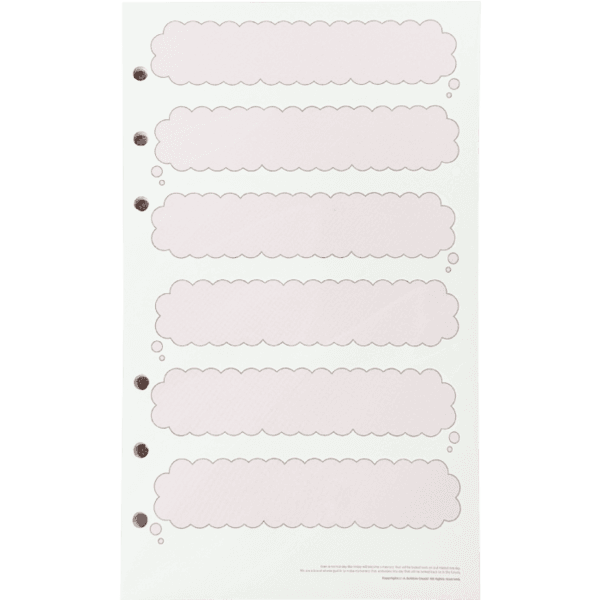 [A6/속지]모락모락 말풍선