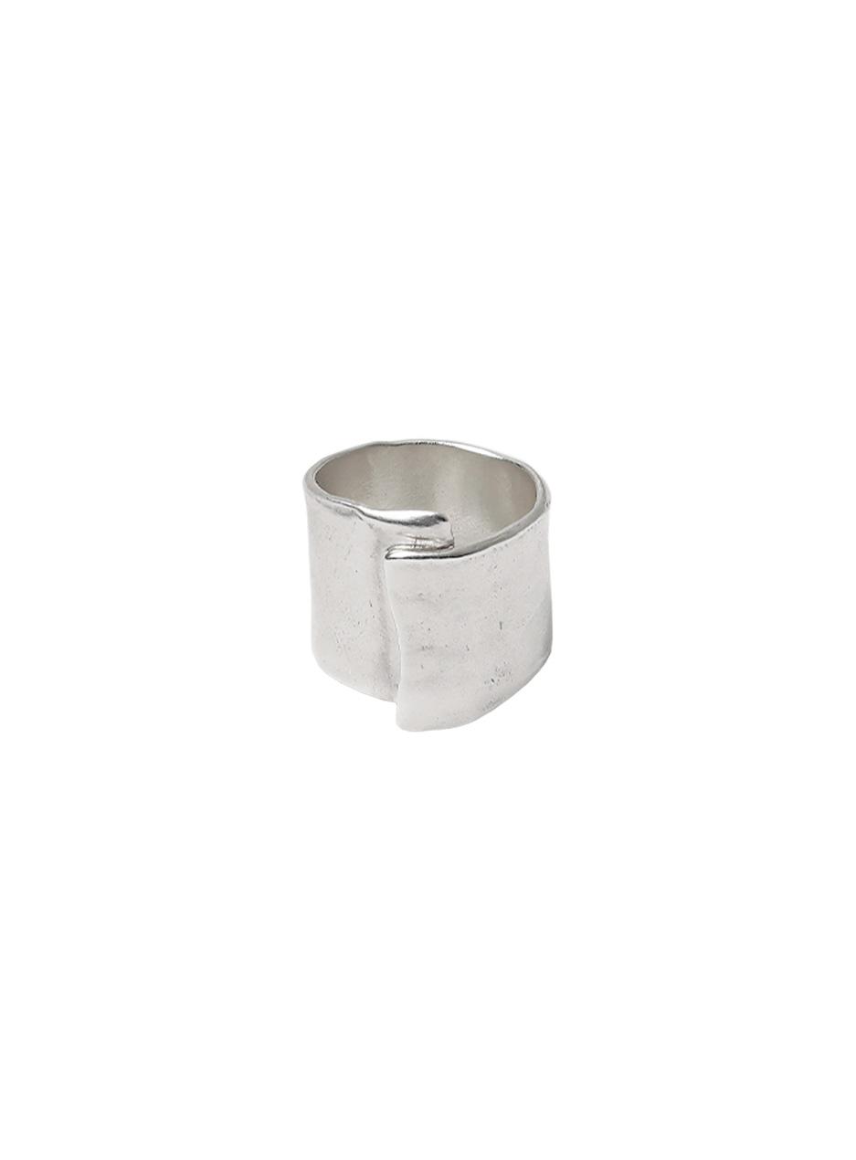 Flat band ring