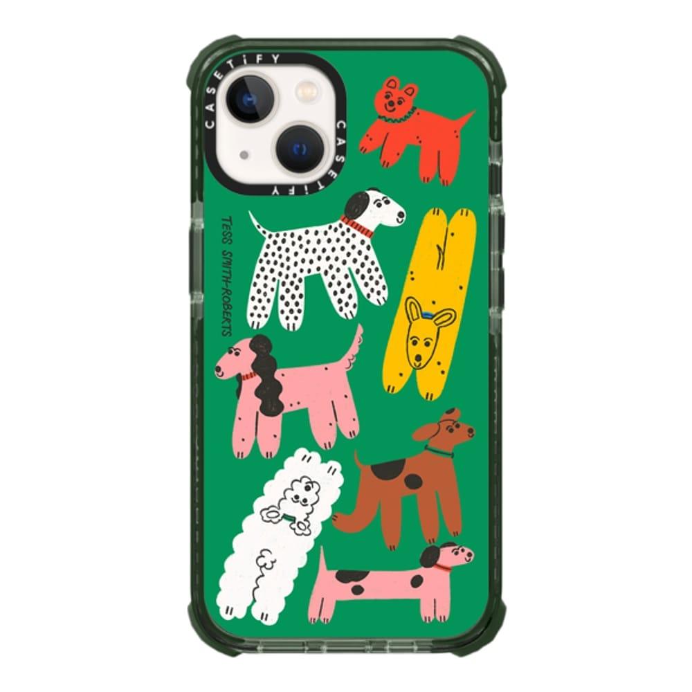 Dog Park iPhone Case by Tess Smith-Roberts