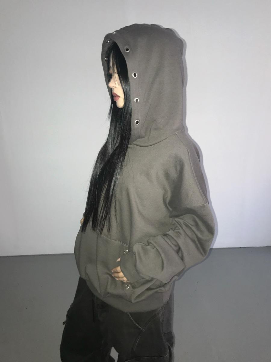 디에어타운 BROWN 바로배송 nnasty eyelet hood(3 color)