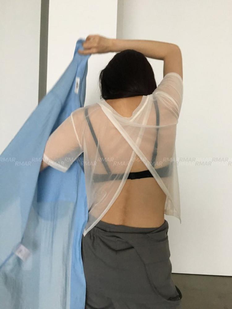 BREATHE 브리드 시스루 트임 티