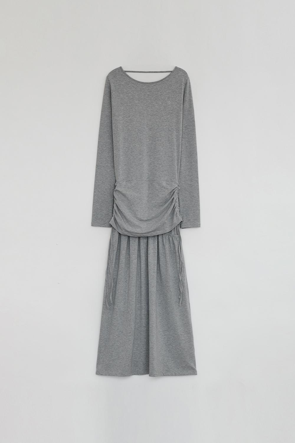 BACKLESS LONG DRESS